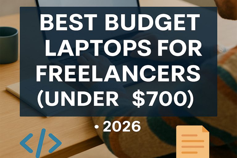Best Budget Laptops for Freelancers Under $700 – 2026 Buying Guide