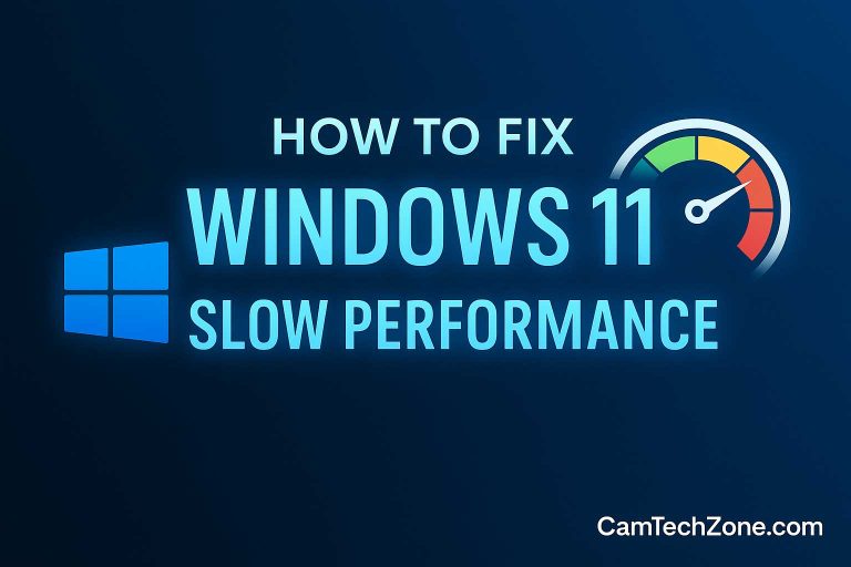How to Fix Windows 11 Slow Performance