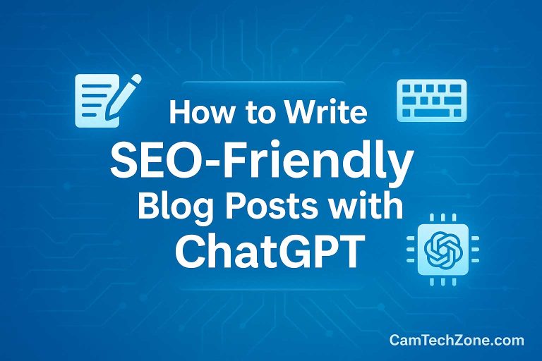 How to Write SEO-Friendly Blog Posts with ChatGPT